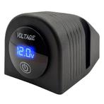 ProRide Universele Voltmeter Opbouw 12-24V DC met Aan/Uit, Verzenden, Nieuw