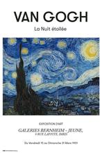 Poster Van Gogh La Nuit Etoilee 61x91,5cm, Verzenden, Nieuw, A1 t/m A3