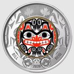 Canada. 2 Dollars 2020 - HAIDA MASKE - 7g (Zonder