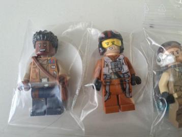 Lego Minifiguur - Star Wars - 10x Rebel/Resistance Member beschikbaar voor biedingen