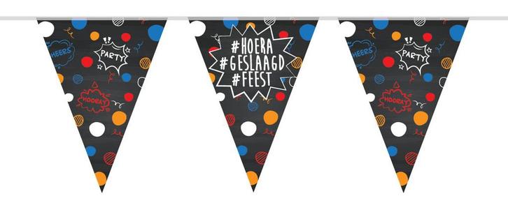 Geslaagd Slinger 10m, Hobby en Vrije tijd, Feestartikelen, Nieuw, Verzenden
