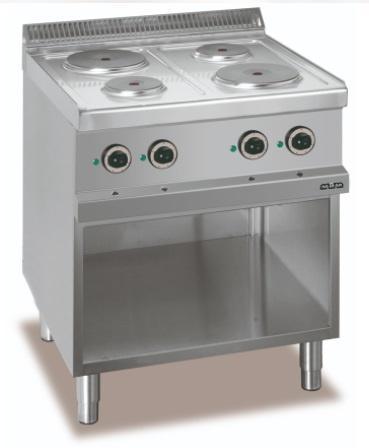 Elektrisch fornuis | staand model | 4 kookplaten, Zakelijke goederen, Horeca | Keukenapparatuur, Nieuw in verpakking, Verzenden