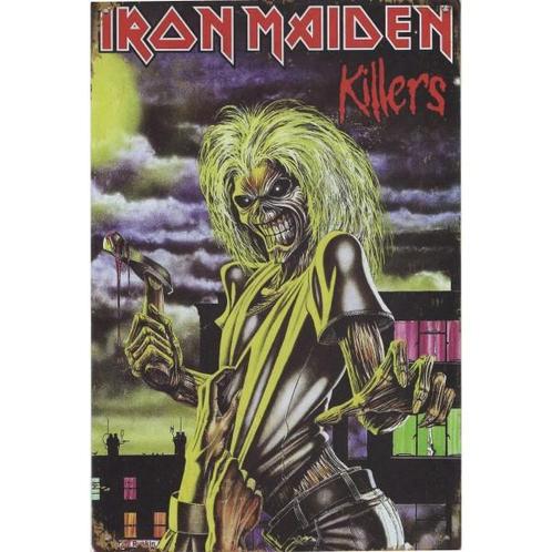 Concert Bord - Iron Maiden Killers, Verzamelen, Muziek, Artiesten en Beroemdheden, Poster, Artwork of Schilderij, Nieuw, Ophalen of Verzenden