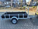 Te huur grote aanhanger 258x131cm, Bakwagen, Aanhangwagen, Ophalen, Zo goed als nieuw