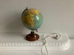 Räth Leipzig - Globe tafellamp - Hout, Glas - Weltglobus, Antiek en Kunst, Curiosa en Brocante