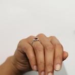 Verlovingsring - 18 karaat Witgoud - 2.18ct. tw. Toermalijn