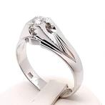 Ring - 18 karaat Witgoud Diamant (Natuurlijk), Sieraden, Tassen en Uiterlijk, Ringen, Nieuw