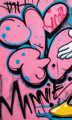 Kosmo - Minnie Pop Graffiti-AI- XXL, Antiek en Kunst, Kunst | Schilderijen | Modern