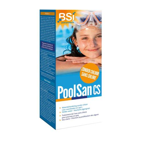BSI PoolSan CS 500ml - Waterbehandeling zonder chloor, Tuin en Terras, Zwembad-toebehoren