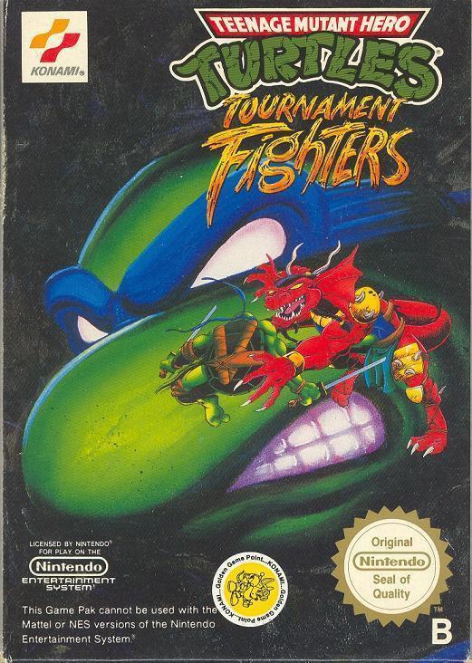 Turtles Tournament Fighters (verpakking Duits) (Nintendo..., Spelcomputers en Games, Games | Nintendo NES, Gebruikt, Verzenden