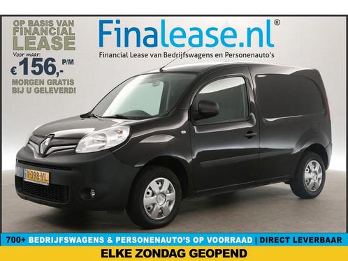 Renault Kangoo 1.5 dCi 75 L1H1 Airco Cruise PDC €156pm, Auto's, Bestelauto's, Lease, Handgeschakeld, Diesel, Renault, Zwart, Verzenden