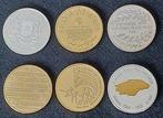 Zuid-Afrika. 1993 Lot of 6 South Africa President Nelson, Postzegels en Munten, Munten | Europa | Niet-Euromunten