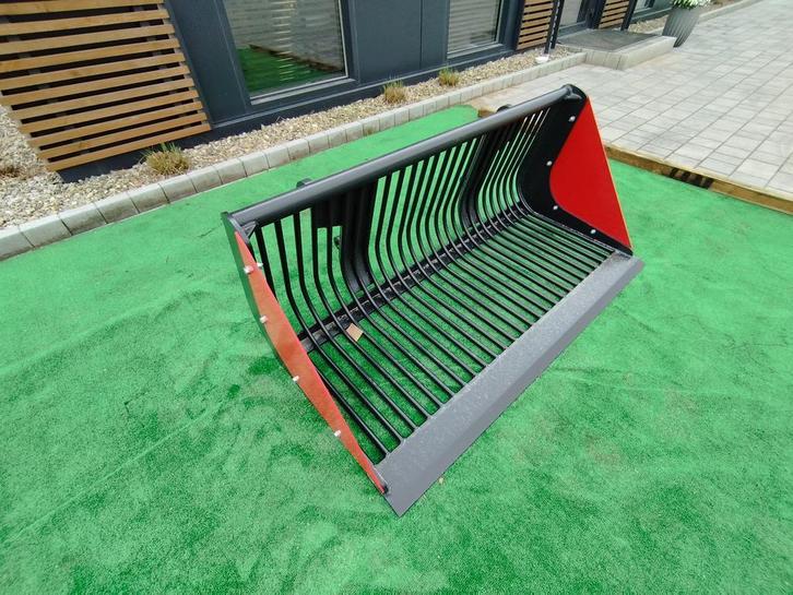 Puinbak Weidemann Giant Tegelriek Stenenriek Aardappelbak, Zakelijke goederen, Machines en Bouw | Heftrucks en Intern transport