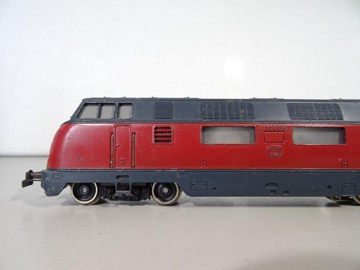 Primex H0 - 3009 - Diesellocomotief (1) - V200 060 - DB, Hobby en Vrije tijd, Modeltreinen | H0
