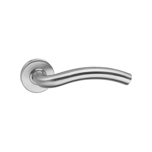 Intersteel Deurkruk Lisa op rozet - RVS, Doe-het-zelf en Verbouw, Hang- en Sluitwerk, Nieuw, Verzenden