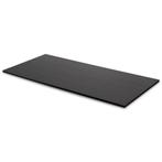 Tafelblad 180 x 80 cm Rechthoekig - Shadow Black, Ophalen of Verzenden, Nieuw in verpakking