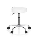 Werkkruk/Verhoogde Bureaustoel | Kunstleder | Wit | Operator, Huis en Inrichting, Bureaus, Verzenden, Nieuw