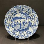 Bord - Porselein - Kangxi blauw wit bord