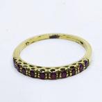 Ring - 18 karaat Geel goud - 0.22ct. tw. Robijn, Nieuw