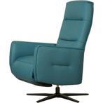 Leren handmatige relaxfauteuil Pride - Toledo Turquoise, Huis en Inrichting, Fauteuils, Nieuw, Ophalen of Verzenden, Modern, 50 tot 75 cm