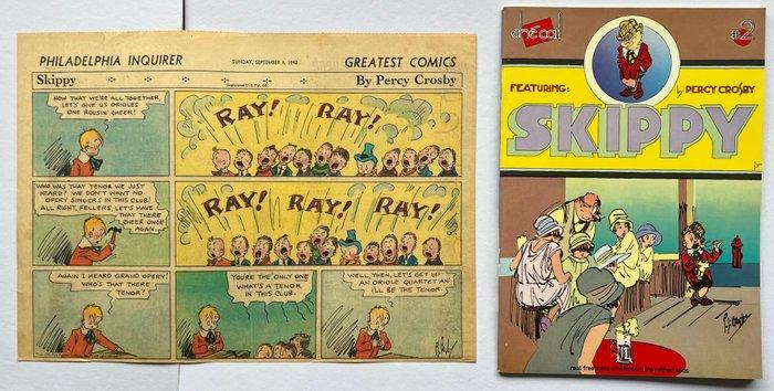 Percy Crosby - 16 Skippy comic book and original Sunday, Boeken, Strips | Comics