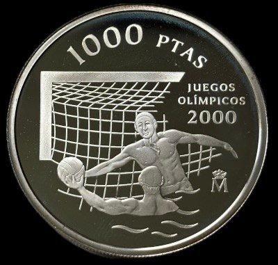 Spanje. Juan Carlos I. 1000 Pesetas - 1999 - Proof - (R1239), Postzegels en Munten, Munten | Europa | Niet-Euromunten