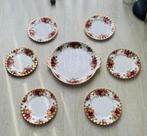 Royal Albert gebaksset stel - Royal Albert Gebaksbord en, Antiek en Kunst