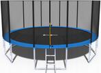 Grote Trampoline voor Fitness - 465 cm - Blauw - Tot 180 KG, Ophalen of Verzenden, Nieuw