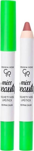 GOLDEN ROSE MISS BEAUTY VELVETY KISS 03 PINK DUSK LIPSTICK.., Sieraden, Tassen en Uiterlijk, Uiterlijk | Cosmetica en Make-up