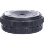 Olympus Body Cap lens 9mm f/8.0 Fisheye - Zwart CM8513, Gebruikt, Ophalen of Verzenden, Groothoek Fisheye-lens