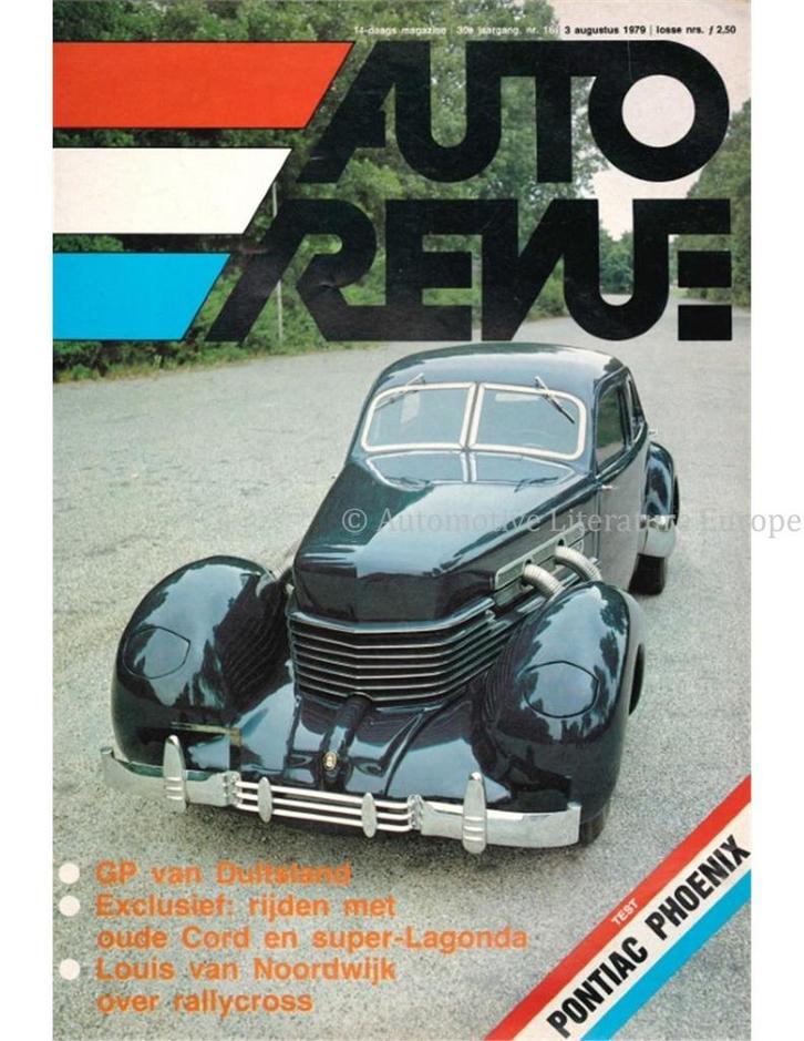 1979 AUTO REVUE MAGAZINE 16 NEDERLANDS, Boeken, Auto's | Folders en Tijdschriften