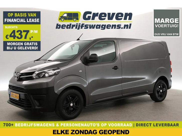 Toyota ProAce 2.0 D-4D Navigator L2H1 | MARGE | Automaat |, Auto's, Bestelauto's, Te koop, Automaat, Financial lease, Diesel, Zilver of Grijs