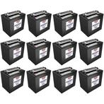 12 X Pacer 220Ah 6V Deep-Cycle Accu (T105), Verzenden