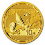 Gouden China Panda 1 gram 2016, Postzegels en Munten, Munten | Azië, Goud, Oost-Azië, Losse munt, Verzenden
