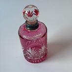 Baccarat - Parfumfles - .950 zilver - Cristal bedekking rose, Antiek en Kunst