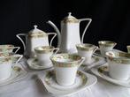Lanternier & Fils - Koffieservies voor 8 (18) - Porselein, Antiek en Kunst