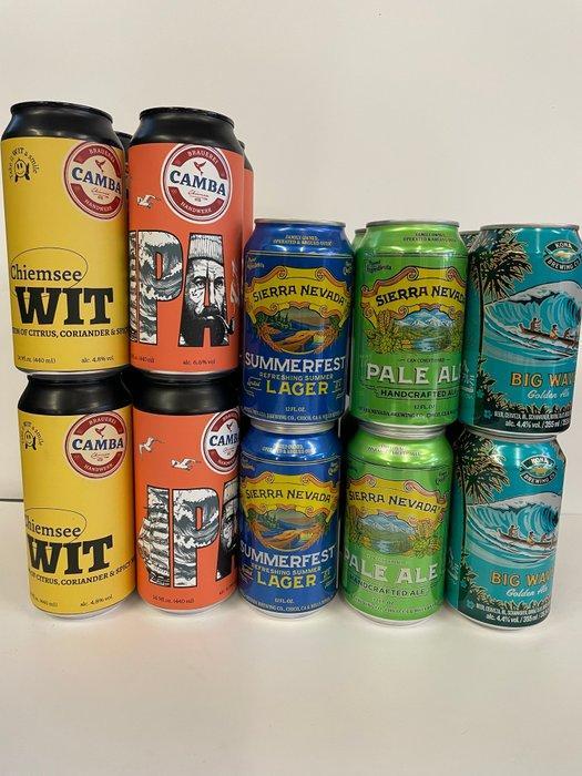 Camba Bavaria, Kona & Sierra Nevada - Verschillende bieren -, Verzamelen, Wijnen