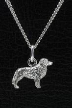 Zilveren Nova scotia duck tolling retriever ketting hange..., Verzenden, Nieuw