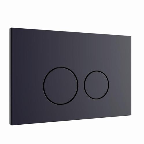 Bedieningspaneel Flat mat zwart rvs, Doe-het-zelf en Verbouw, Sanitair, Verzenden