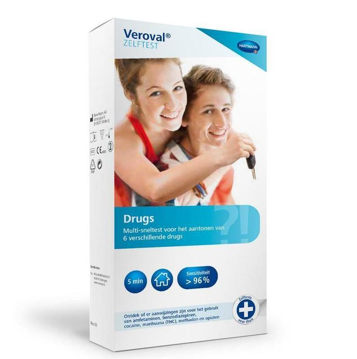 Veroval Zelftest drugs, Diversen, Verpleegmiddelen, Nieuw, Verzenden