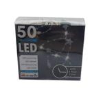 LED Draadverlichting met Sterren - 50 LEDs - Timer - 3, Diversen, Kerst, Verzenden, Nieuw