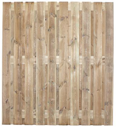 Schutting Tuinscherm Prive 195x180cm geimpregneerd Grenen, Tuin en Terras, Schuttingen, Minder dan 3 meter, Nieuw, Hout, 1 tot 2 meter