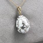 Fabergé ei - Heritage wit- en geelgouden diamant en wit