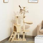 Klimboom - Krabpaal - Inclusief speelgoed - Beige, Ophalen of Verzenden, Nieuw