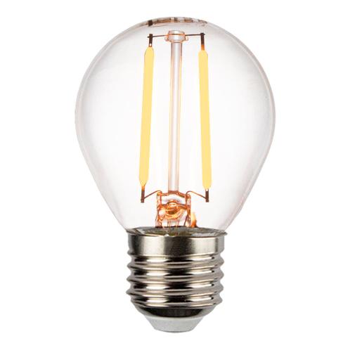 LED Filament lamp dimbaar 1W G45 E27 Extra warm wit