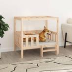 vidaXL Hondenmand 95,5x73,5x90 cm massief grenenhout, Verzenden, Nieuw