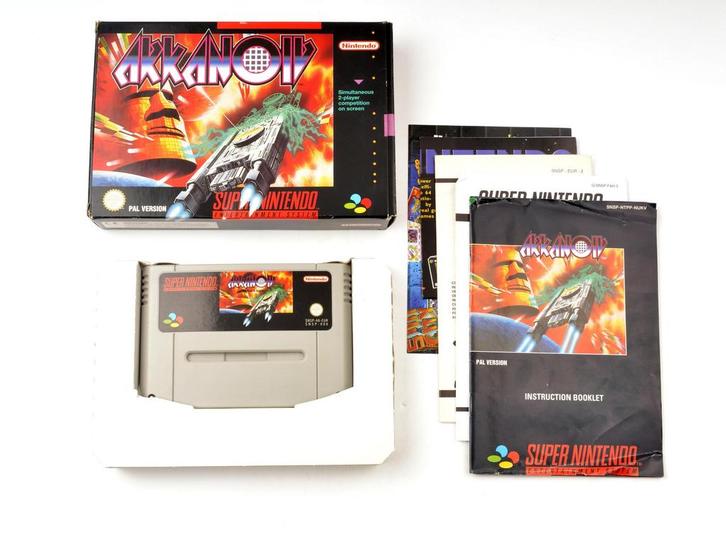 Arkanoid [Super Nintendo], Spelcomputers en Games, Games | Nintendo Super NES, Zo goed als nieuw, Ophalen of Verzenden