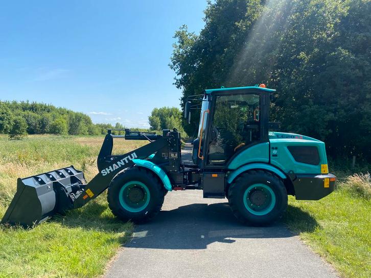 Shantui Electrische Shovel 6T Airco Kenteken Led verlichting, Zakelijke goederen, Machines en Bouw | Overig