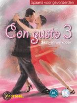 Con Gusto 3 Tekst Werkboek  Audio CdS 2X 9789460301278, Boeken, Schoolboeken, Zo goed als nieuw, Verzenden