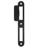 Sluitplaat lange lip 48 mm WC-PC72 zwart, Doe-het-zelf en Verbouw, Hang- en Sluitwerk, Verzenden, Nieuw